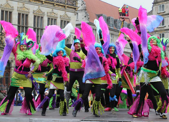 Gruppenfoto "CARNAVAL TEATRAL",  Sambakarneval Bremen 2012